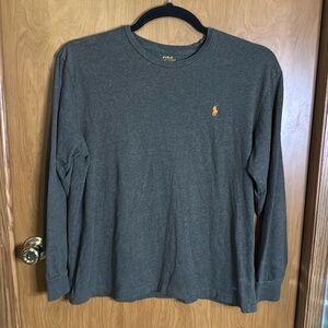 Polo Ralph Lauren Olive Green long sleeve T-shirt size Large